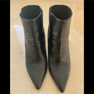 Delman made in italy black boots size 8